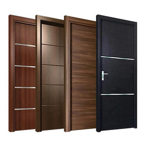 New interior room water proof door design waterproof wpc solid wooden doors Modern Bathroom Design Interior WPC Door