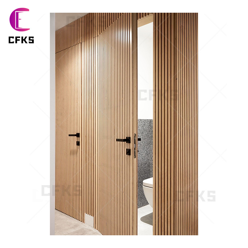 Invisible Door Fashion Latest Design Wooden Hidden Wall Doors Aluminum Frame Modern Interior Bedroom Flush Frameless Door