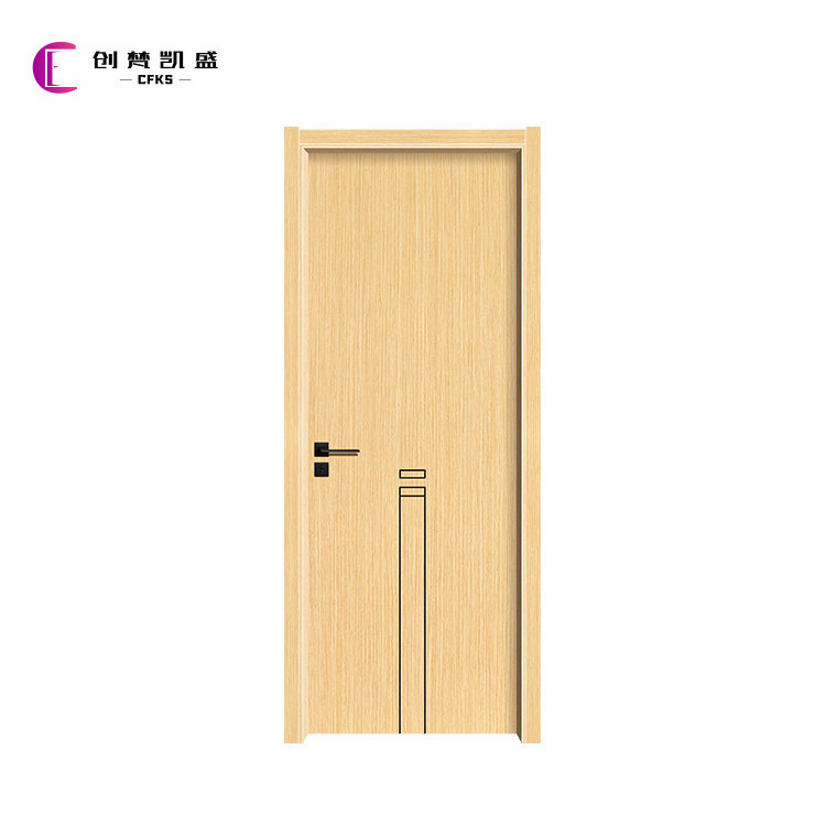 Interior Crystal Full House Customization Room Door Design Single Swing Flush Door Wooden Carbon Modern internal wooden Doors