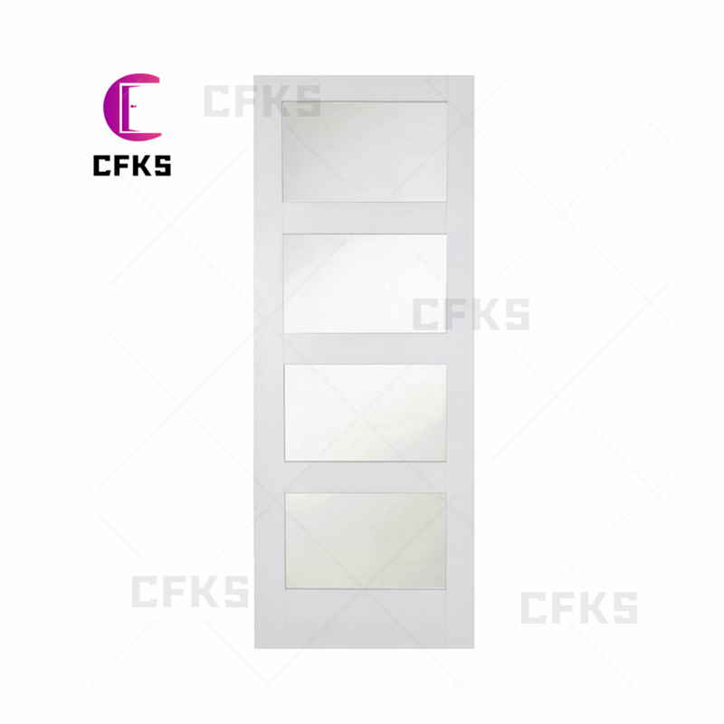 High Quality Low Price China white  Wholesale shaker wood MDF  primer internal prehung Interior Doors