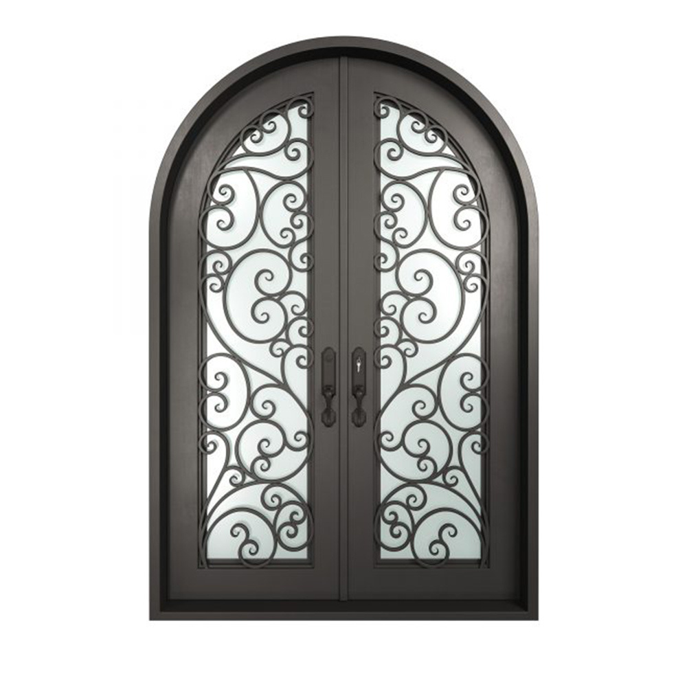 Latest Stainless Steel Exterior Door Modern Garage Good Quality Steel Villa Entry Door Security Metal Steel Door