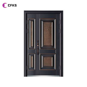 Advanced Technology Good Price prehung Traditional exterior entrance door front door security door