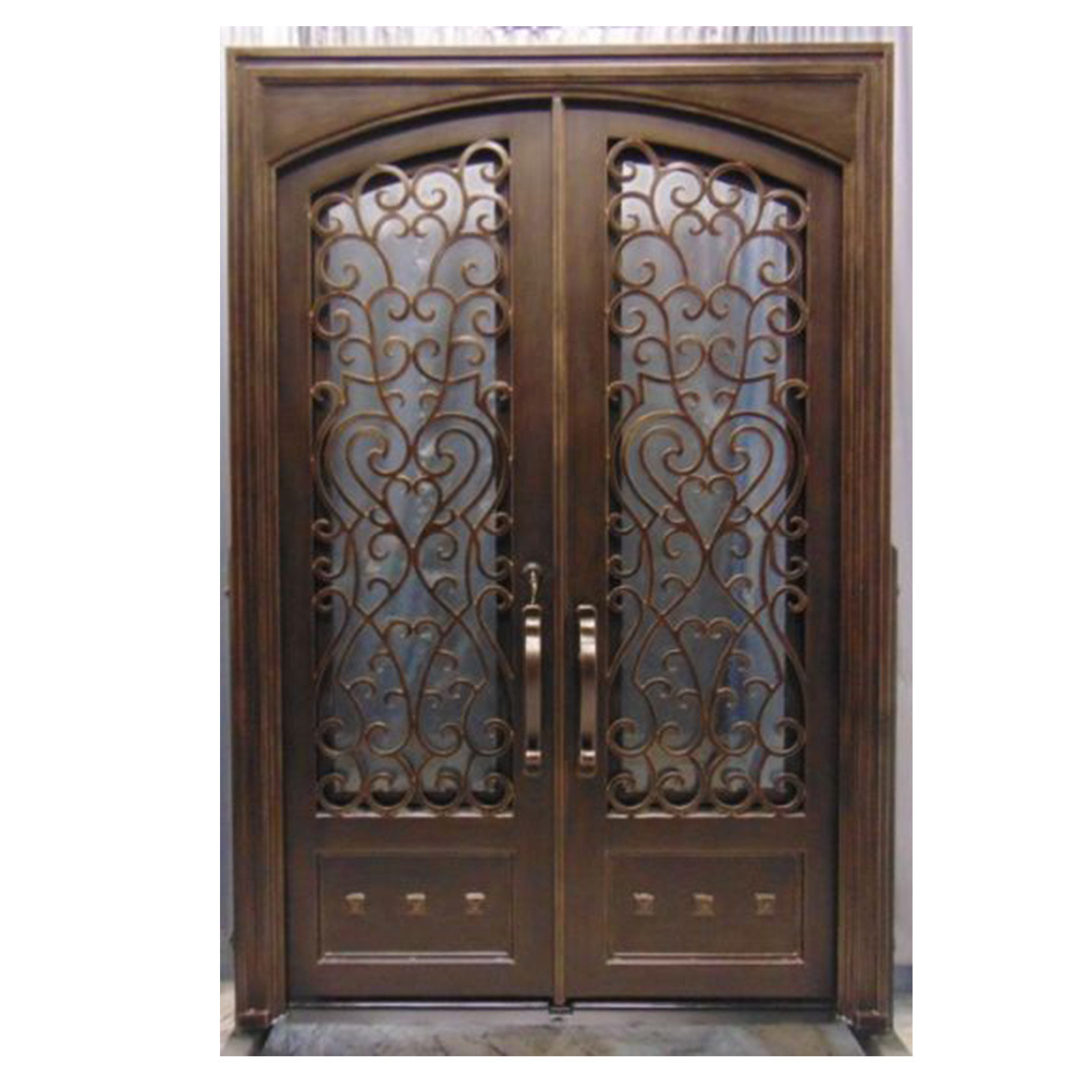 Latest Stainless Steel Exterior Door Modern Garage Good Quality Steel Villa Entry Door Security Metal Steel Door