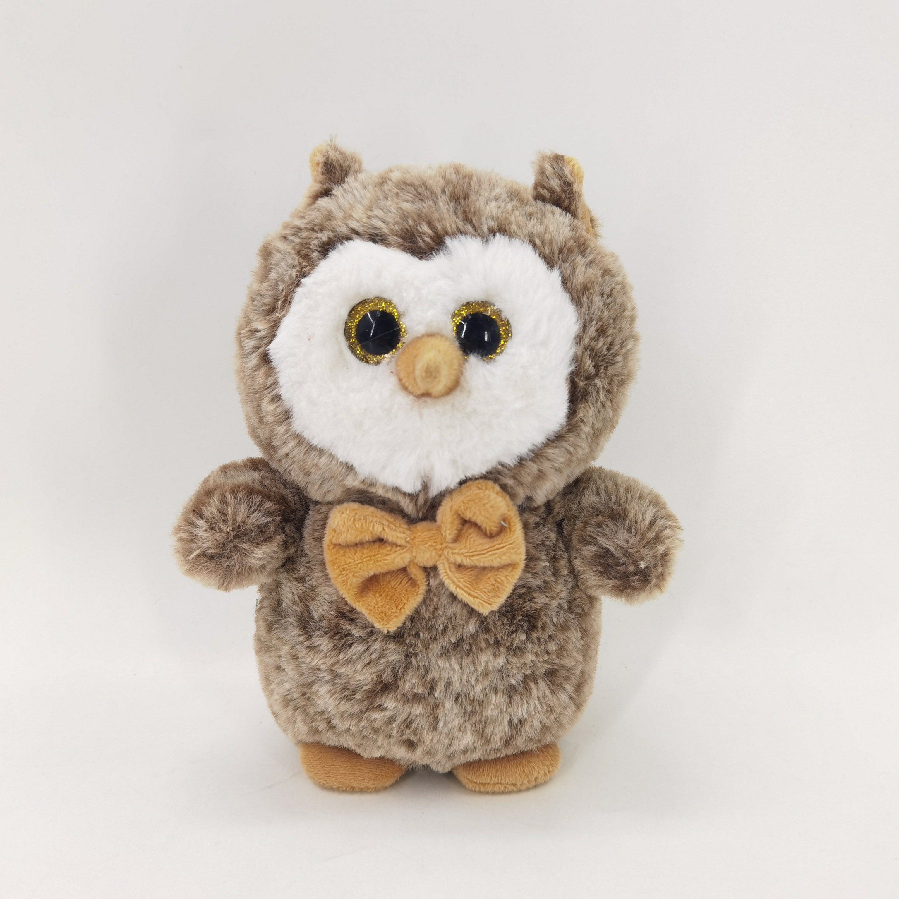 New Arrival Soft High Quality Owl Plush Stuffed Purple Brown Colorful Animal Toys With Bright Eyes Gifts