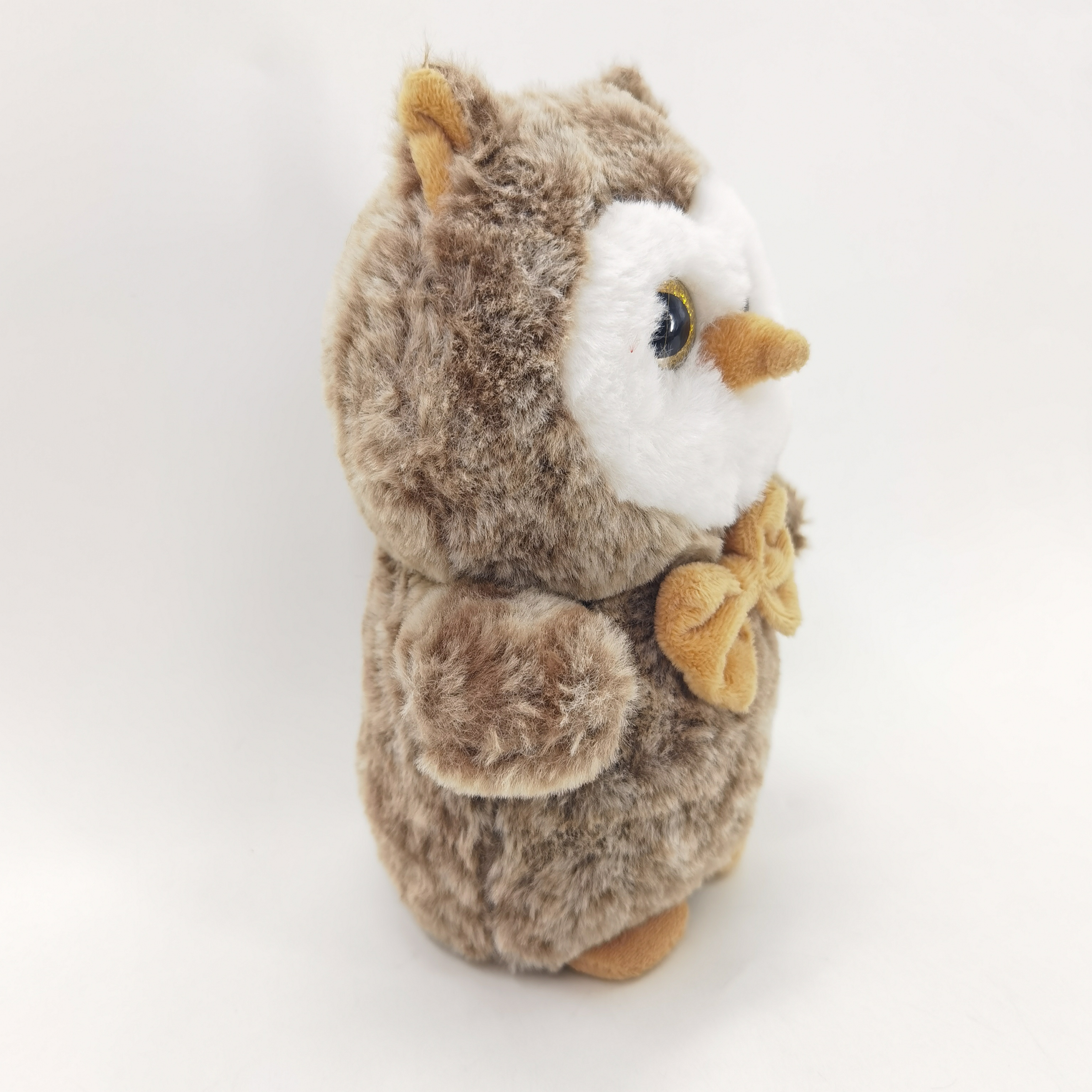 New Arrival Soft High Quality Owl Plush Stuffed Purple Brown Colorful Animal Toys With Bright Eyes Gifts