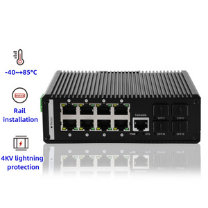 CFOFC PoE switch ethernet optical fiber network switch managed Industrial Ethernet Switch