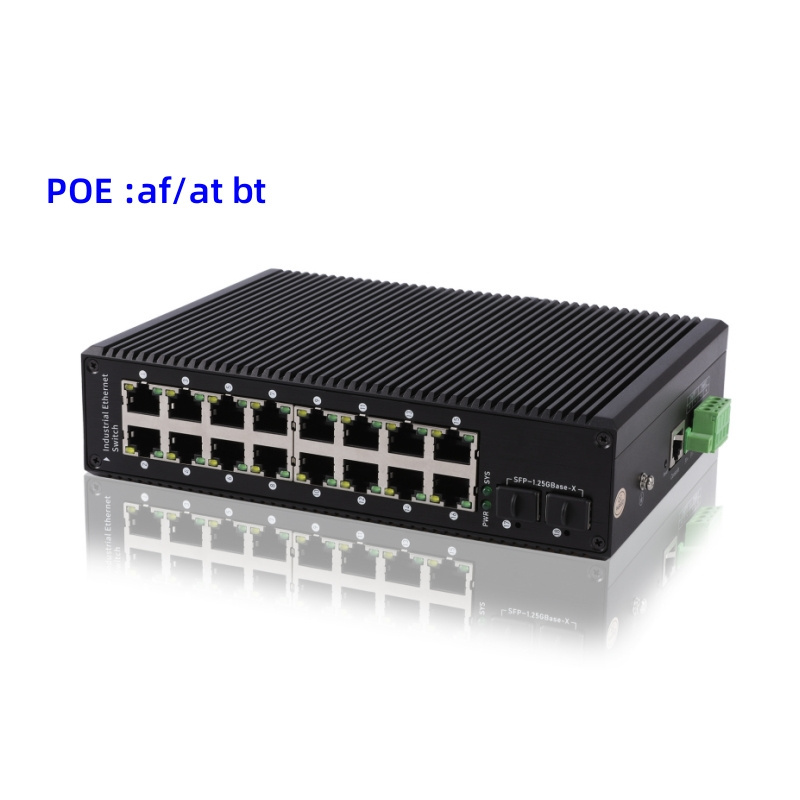 CFOFC PoE switch ethernet optical fiber network switch managed Industrial Ethernet Switch