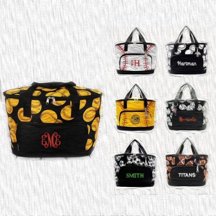 CFP B738 Stocked NGIL Baseball Themed Insulated Bag Sport Cooler Bag