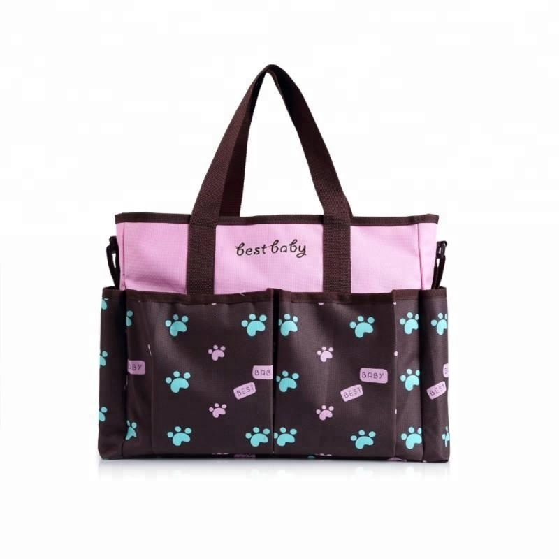 CFP B634 Wholesale Stocked Personalized Baby Tote Quilted Baby Diaper Bag