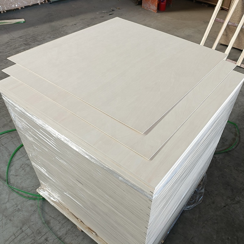 Wholesale Plywood 2mm 3mm 4mm Commercial Basswood Birch Poplar Laser Cut Plywood