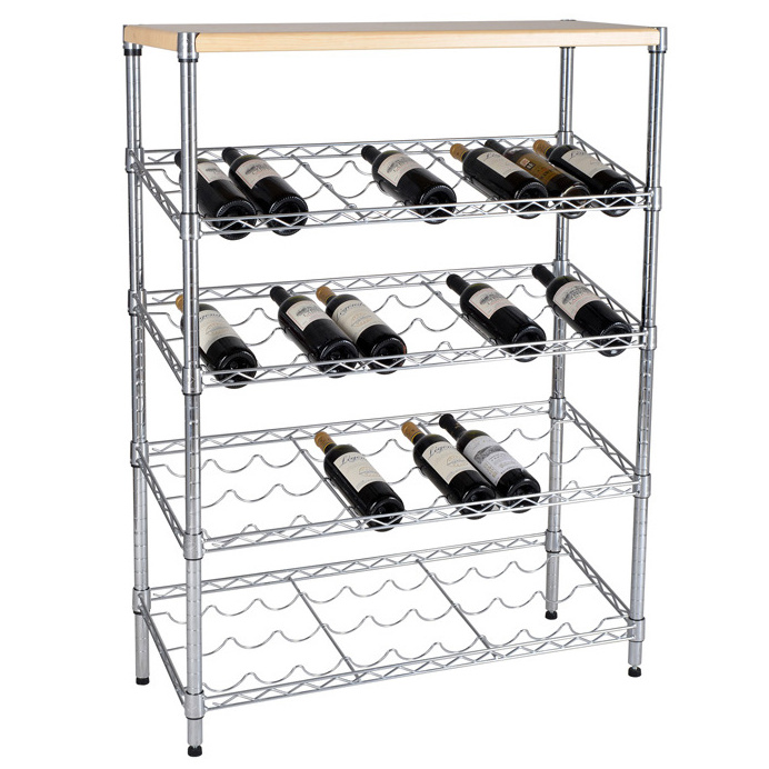 Original kitchen rack storage stainless steel shelf rotating 360 household products dish drying foldable 6 tier wire shelving