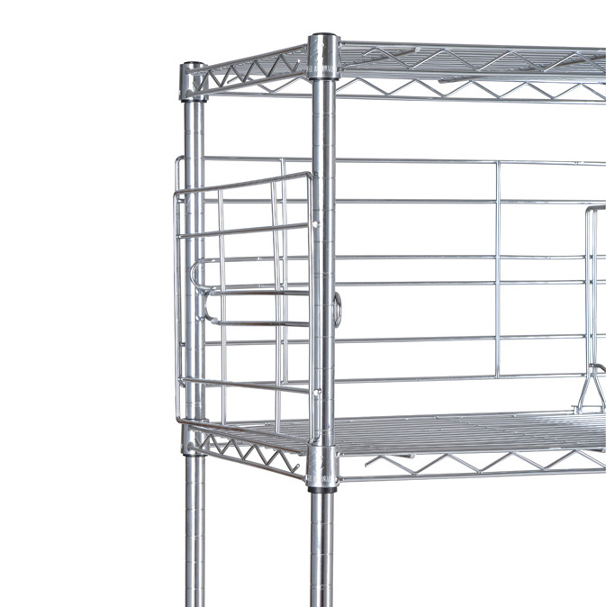 Good selling rotating storage with wheels kitchen multi-layer multifunctional multi layer shelves wire shelf rack