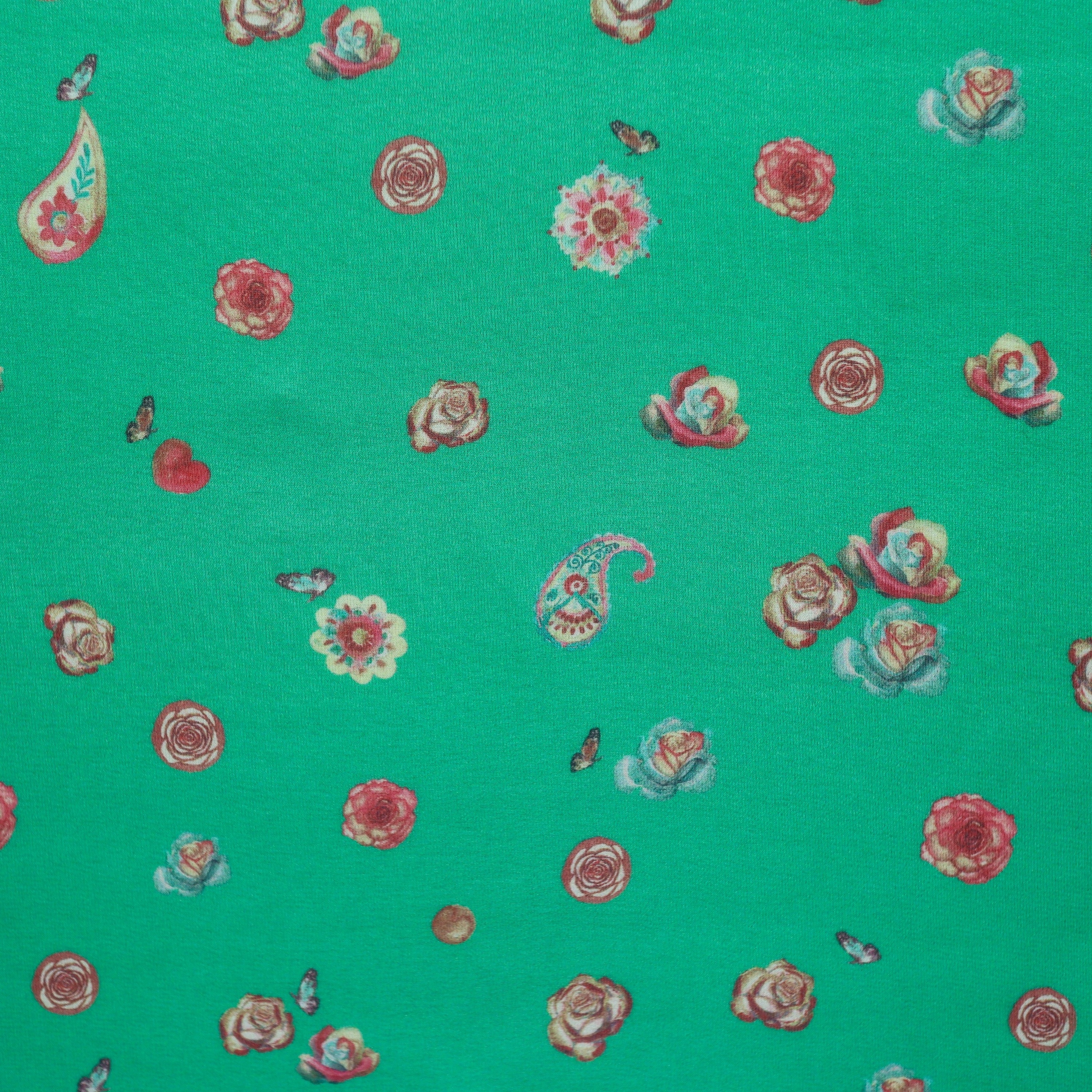 8mm Silk Georgette Fabric Customization Digital Printed Thai Silk Fabric - Dirac Somali Dresses