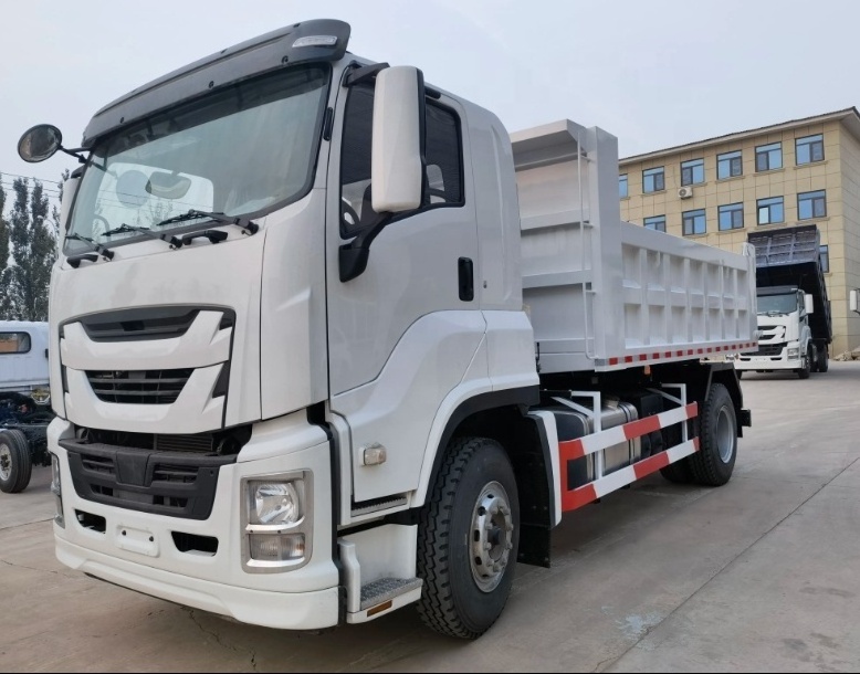 China Qingling ISUZU Giga 6 wheels 15 Tons Tipper Truck  4x2 Heavy-duty Dump Truck 6UZ1-TCG50 engine for sale