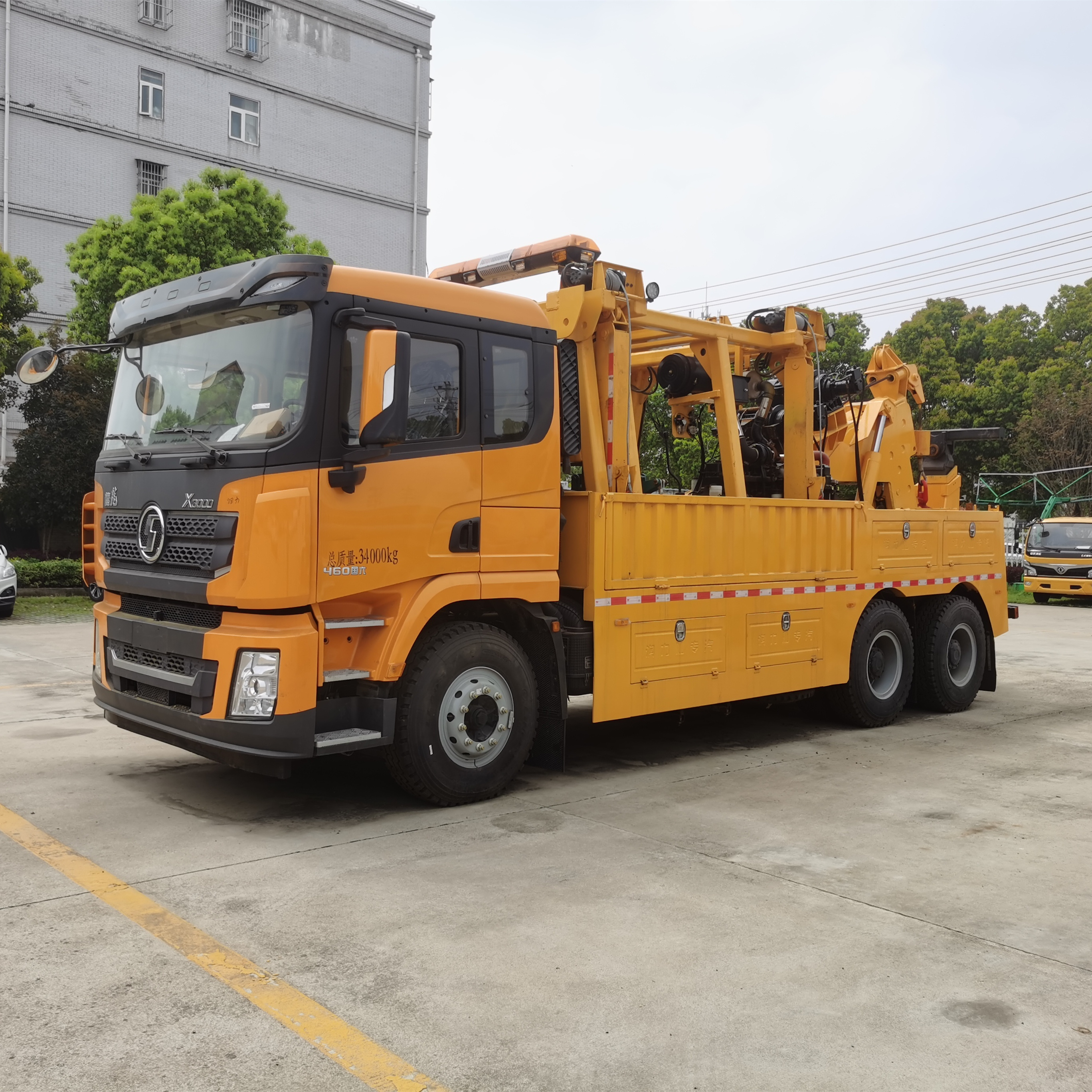 JAC Isuzu  Howo FAW Dongfeng Shacman 25 ton heavy duty wrecker self loader  tow truck