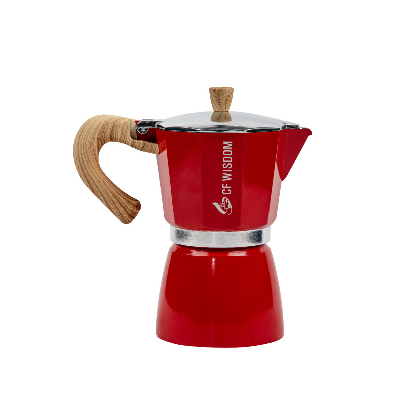 Classic Italian Style Mocha Polished Aluminum Moka Pot Stove-top Espresso Coffee Maker moka pot coffee moka pot coffee maker TKA