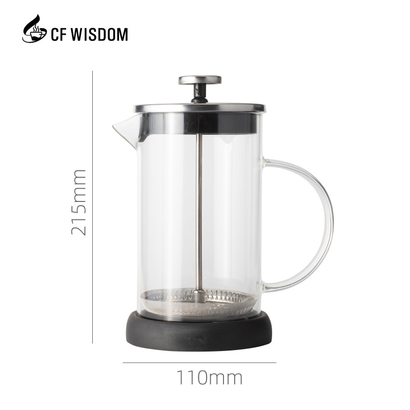 French Press Coffee Maker Filter Office Home Coffee Tea Sets Drinks Espresso Coffee Percolator