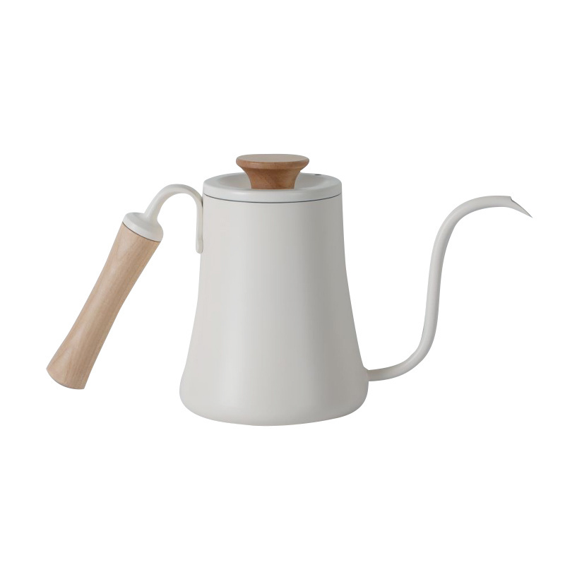 CF WISDOM Manufacturer Gooseneck Coffee Kettle 550ml  Made Coffee With Thermometer