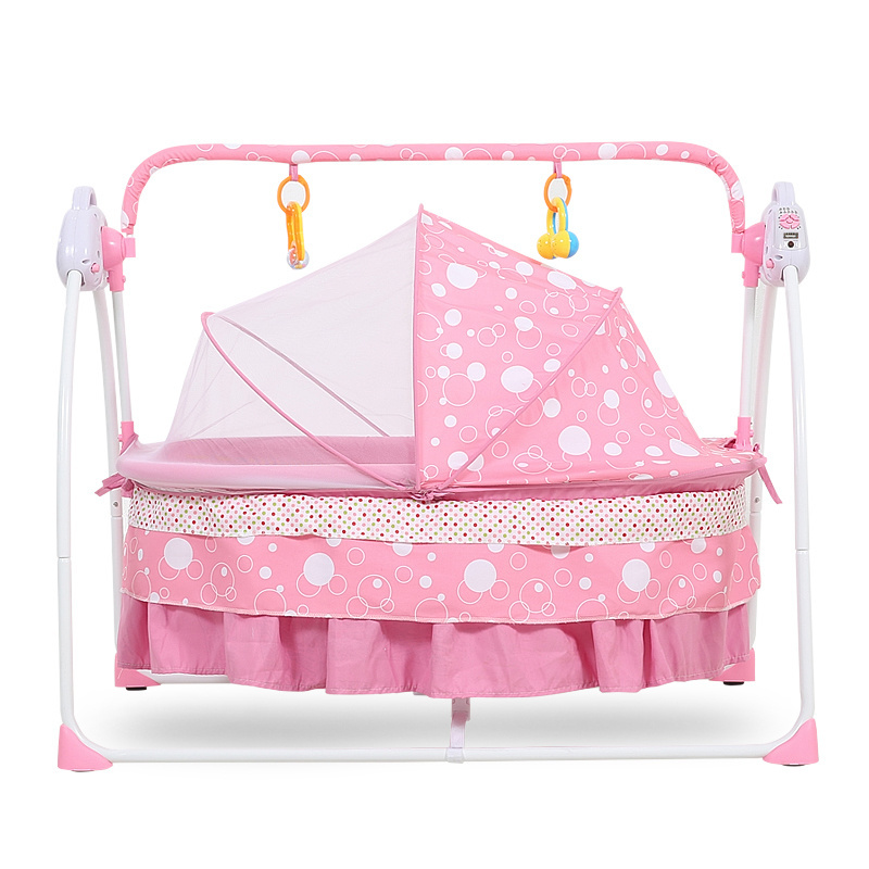 Hot sale baby swing bed 203 baby electronic music cradle