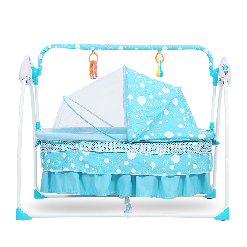 Hot sale baby swing bed 203 baby electronic music cradle