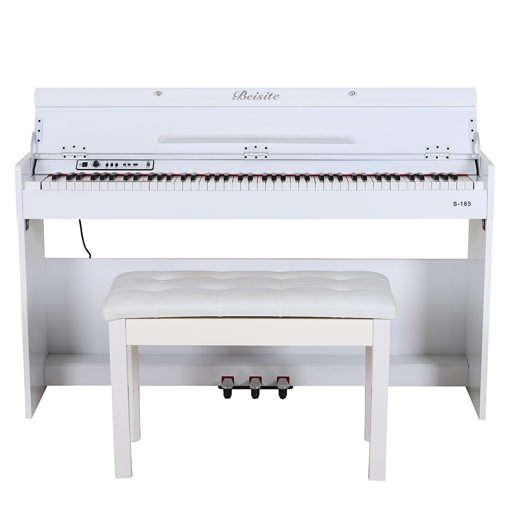 China digital 186 piano keyboard 88 keys wholesale MIDI eleteonic piano digital grand piano