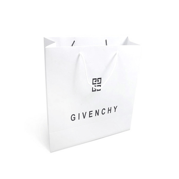 Cheap Small Brown/White Kraft Paper Gift Bags With Handles