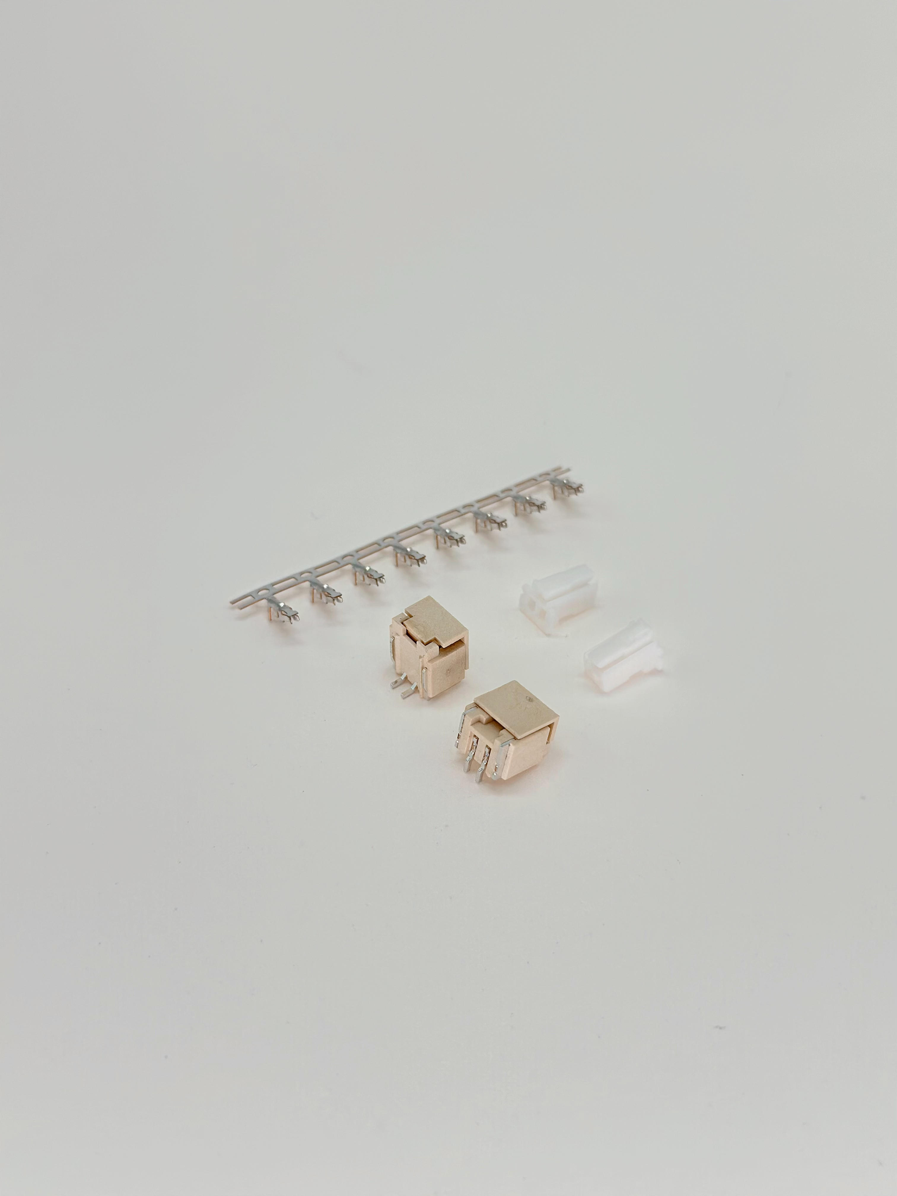 ZWG 2.0mm pitch PA PAF connector Equivalent JST-PA SMD SMT PAP-02V-S housing wire to board vertical right angle wafer connectors