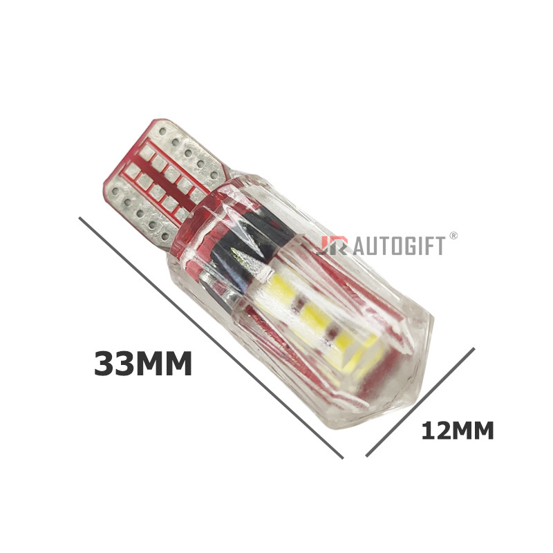 Colorful W5W T10 LED Bulb 2835 6SMD 12V 24V 194 168 LED non polarity Car Interior Map Dome Lights Parking Light Auto Signal Lamp