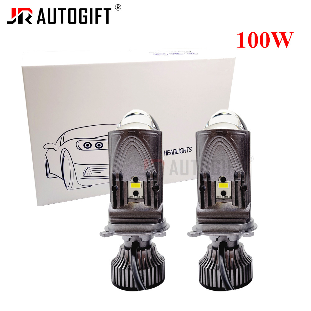 High Power 100W Auto Lamp Dual Lens LED M01K H4 Headlight Super Bright Car LED Headlight Automotocycles Headlamp Hi/Low Beam