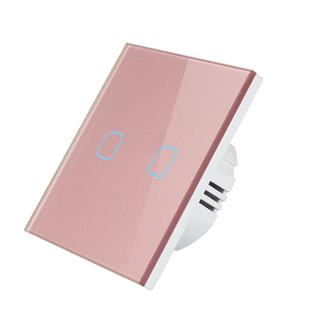 Vrey  VR-TS-02 European Standard Wall Light Touch Smart Home Switch