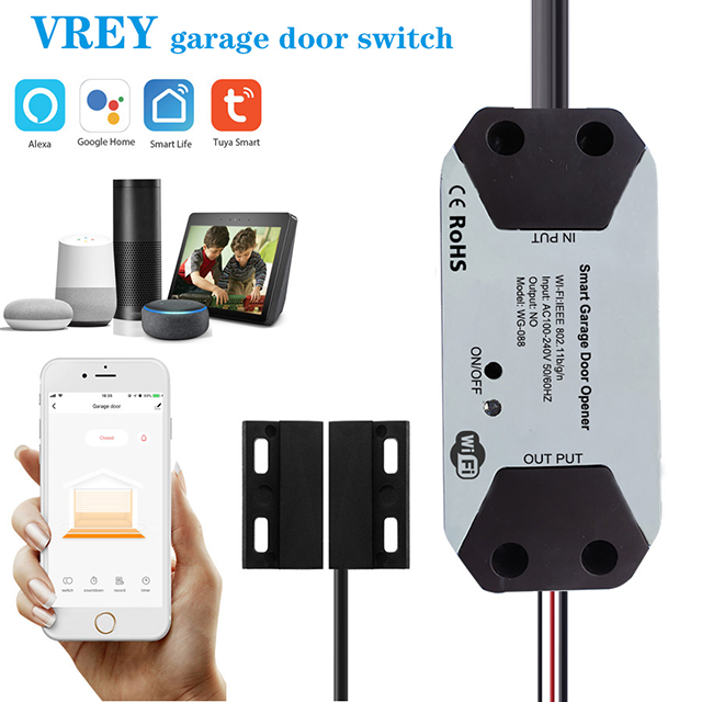 Smart Home Industrial Gate Garage Door Opener WiFi Remote Control Smart Garage Door Switch