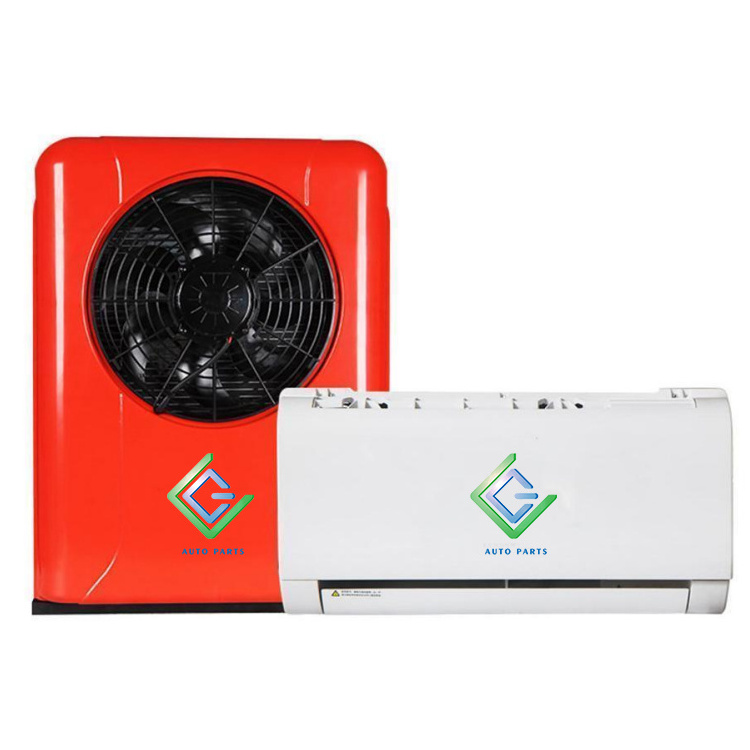 CG Auto Parts Compressor Auto Car Air Conditioner Electric DC 12V 24V, Split Parking 24V Air Conditioner For Truck