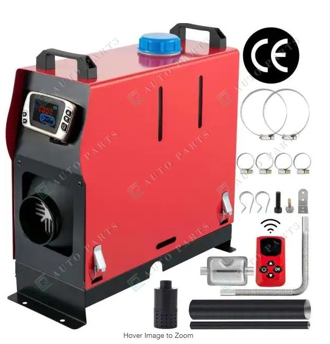 Car Boat Air Heater 5KW 8KW 12V  24V Petrol Parking Air Heater Diesel Air Heater