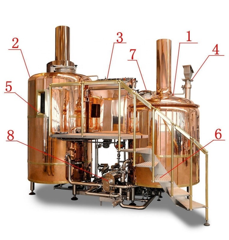 Germany technology 300L 500L micro mini beer brewery equipment for startup business