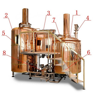 Germany technology 300L 500L micro mini beer brewery equipment for startup business