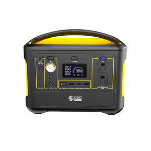 US Portable Power Generator 300W 600W 1000W Solar Rechargeable Station For Outdoor Emergency Power Supply