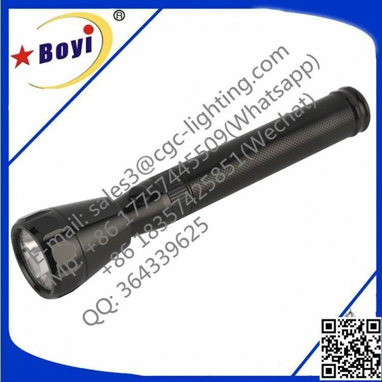 aluminium self defence telescopic baton LED flashlight