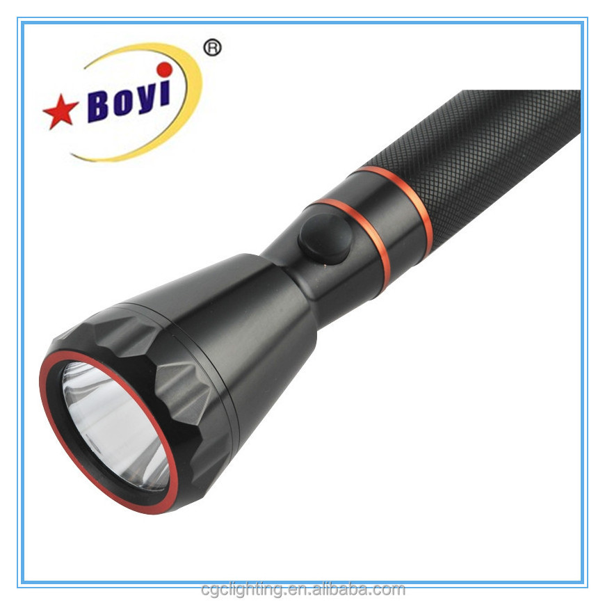 3W rechargeable portable flashlight longer working time torch light