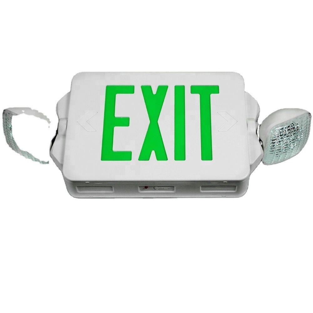 Alibaba OEM Japan double sided led exit sign with light emergency light for stair