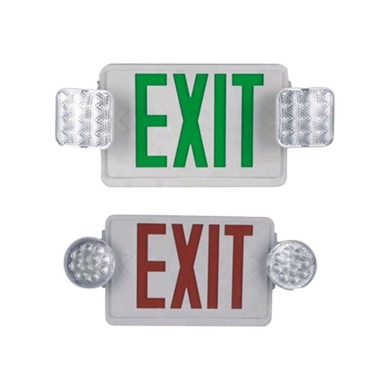 Alibaba OEM Japan double sided led exit sign with light emergency light for stair