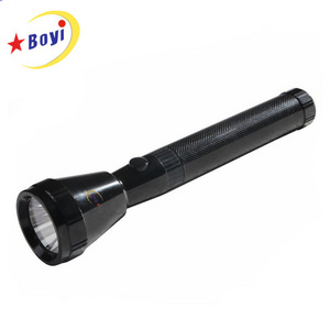 aluminium self defence telescopic baton LED flashlight