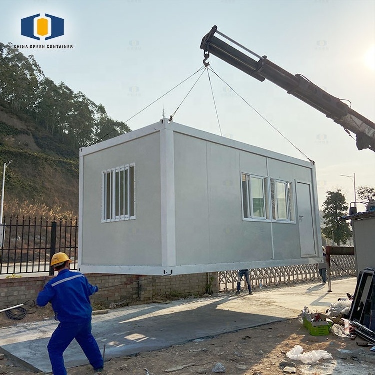 CGCH Ready made modular mobile sandwich panel house shed steel structure movable 2 bedroom prefab house container homes hotel