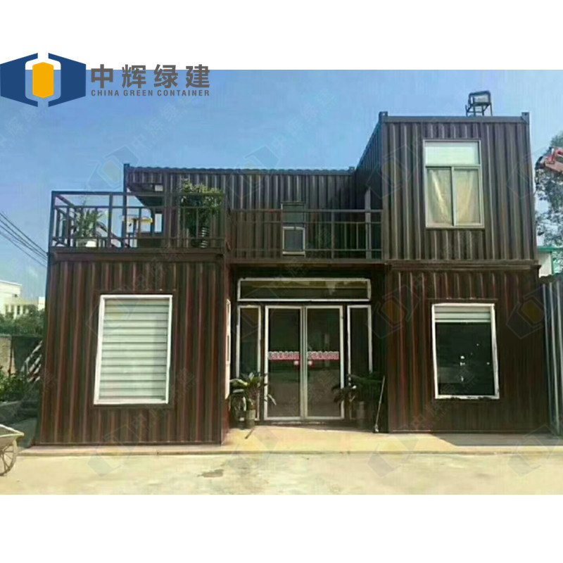 CGCH Prefabricated new design holiday comfortable throttling assembly wooden cottage house project Prefabricated wooden house