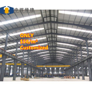 CGCH Undertake large scale steel structure warehouse project steel structure workshop project steel structure shopping mall