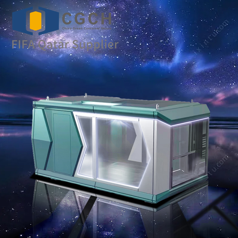 CGCH M3 Smart Removable Homes Prefab Capsule House With Bathroom Sunshine Room AI Voice Control Tiny House Villas