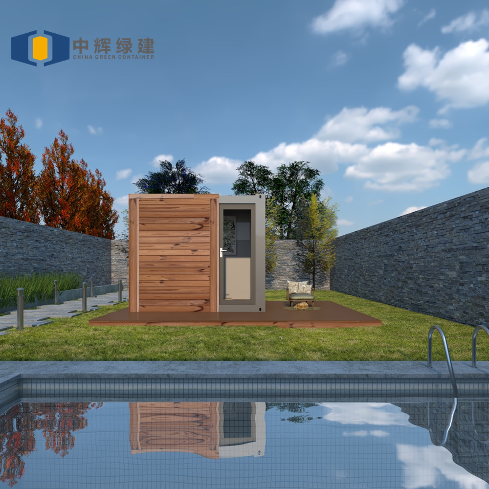 CGCH Luxury Modular Cheap Modern Style Villa House Kit Prefab Home Gauge Tiny Wooden Hotel House Villa For Holiday Hut