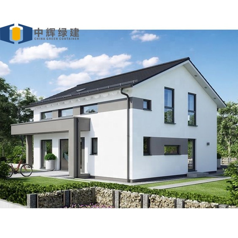 CGCH Smarthouse Light Steel Villa Low cost prefab light gauge frame hotel prefab house structure steel