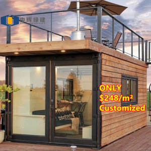 CGCH Prefabricated Modular Container Villas Offices Public Toilets Movable Prefab Houses Container Flat Pack Container Modern