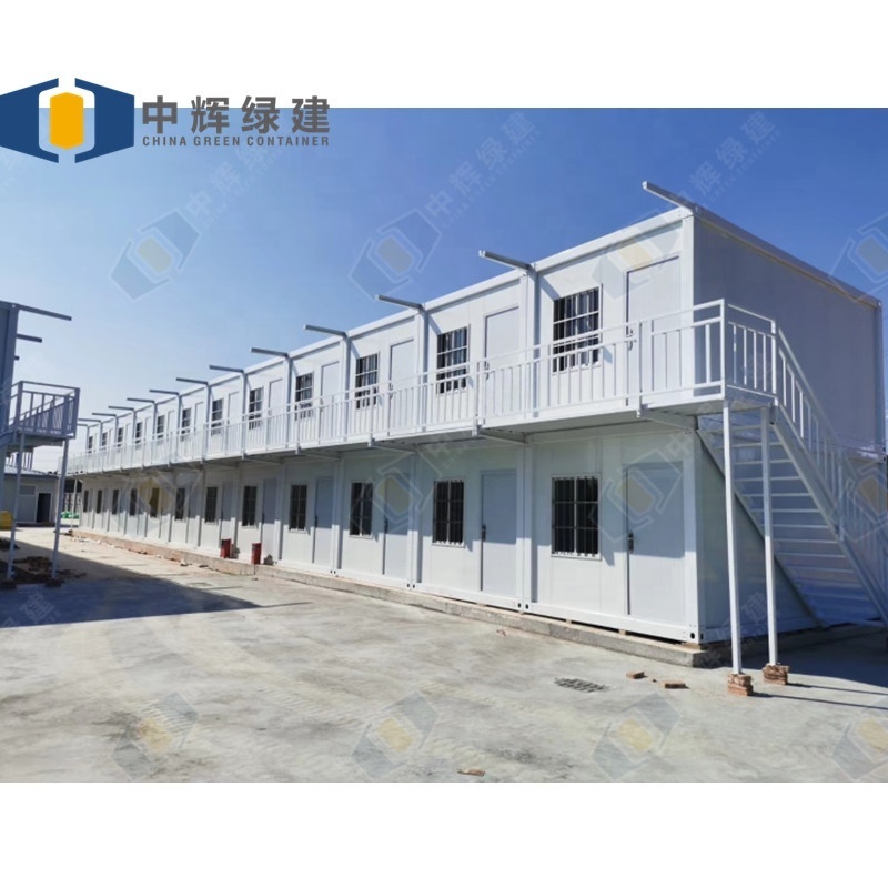 CGCH cheap tiny easy temporary housing assemble prefab container house for Construction site