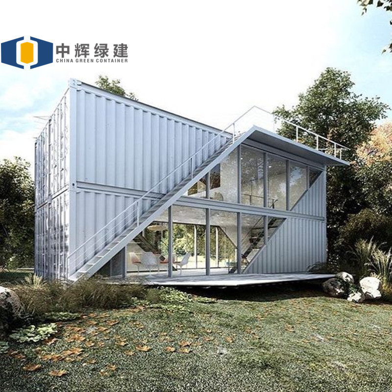 CGCH flat pack container house pre fabricated concrete insulation kits portable storage office Shipping Container House